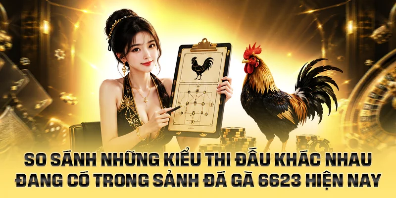 So sánh những kiểu thi đấu đang có trong sảnh đá gà 6623